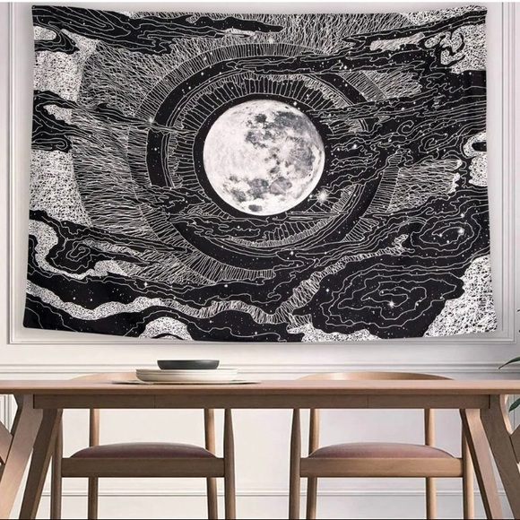 Lunar Moon Tapestry Home Decor - Picture 3 of 5